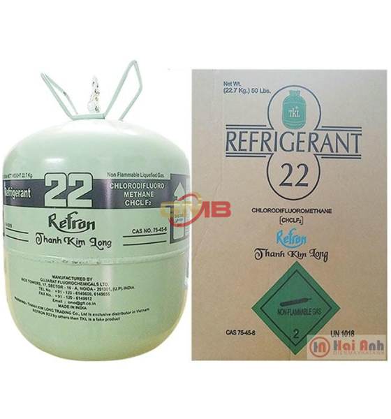 GAS LẠNH REFRON R22 - ẤN ĐỘ (22,7 KG)